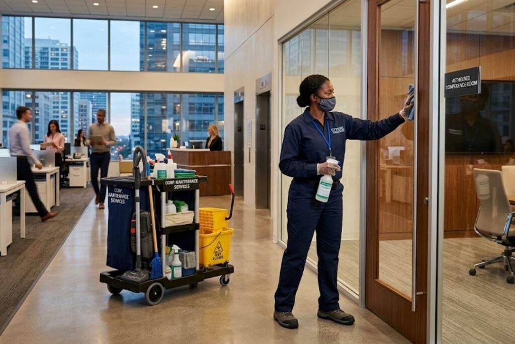 Corporate Office & Multi-Tenant Building Maintenance.