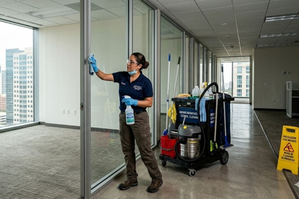 Move-in/ Move-Out Commercial Cleaning.