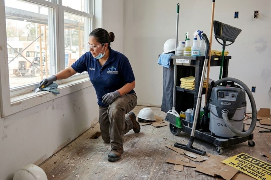 Post Construction Cleaning Services.